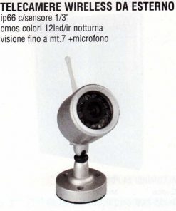 Telecamera wireless interno/esterno IP66
