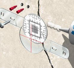 Alternative view of Fessurimetro Gonios standard da parete