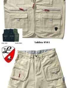 Alternative view of Gilet + Bermuda LAMBORGHINI  Beige taglia M