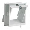 Finestra Telaio apribile per vetromattone 19x19x8 cm. da 1 posto