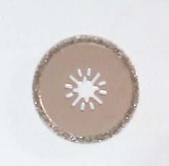 Lama diamantata per multiutensile ad oscillazione