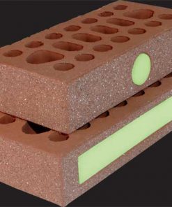 Alternative view of Mattone con inserto fotoluminescente. Segna passo. Alta visibilità. Muro luminoso