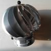 Comignolo girevole Ventilazione naturale Aspiratore Eolico Aspiromatic in alluminio diam. 160 mm.