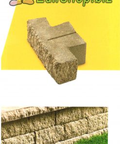 Alternative view of Muro fai da te Tango. Ornamentale a secco per recinzioni, di contenimento, bordure, delimitazioni, aiuole, ingressi, giardini, contenitori, terrazzamento