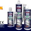 Tytan 410 ml. Ancorante chimico universale per muratura piena e forata.  Resina poliestere senza stirene.