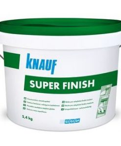 SUPER FINISH KNAUF Stucco pronto in pasta per la finitura di giunti e rasatura Kg. 6