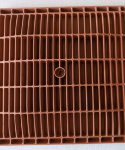 Alternative view of Coperchio per Pozzetto 40x40 in plastica PP Colore ROSSO