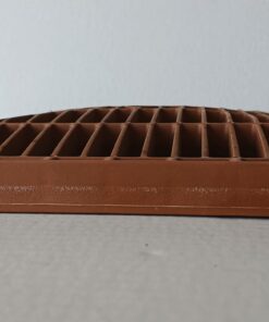 Alternative view of Griglia o Caditoia per Pozzetto 40x40 in plastica PP Colore ROSSO