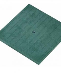 Coperchio per Pozzetto 40x40 in plastica PP Colore VERDE