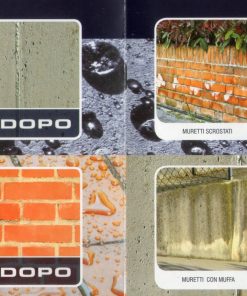 Alternative view of Trattamento di ripristino estetico e protezione ACQUA BLOCK Muretti e Pareti  Lt. 6,3