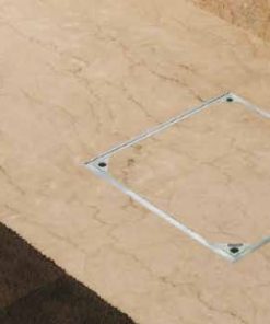 Sigillo Chiusino Porta Pavimento In Acciaio Inox 33x33 Cm - Altezza 5 Cm, Per Pozzetti - Foto 11