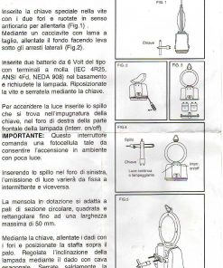 Alternative view of n° 9 Lampade-cantiere-stradale-ponteggio-Lavori in corso-a led-crepuscolare-chiave