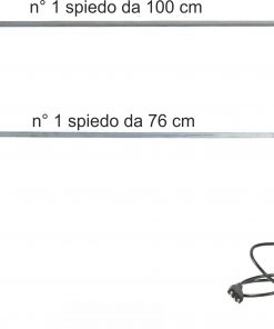 Alternative view of Girarrosto Elettrico 220V e a Batteria con spiedo