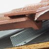 Listello metallico forato ventilazione e ancoraggio (al pz)