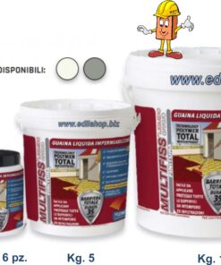 MULTIFISS LIQUIDO Guaina liquida membrana ai polimeri MS impermeabilizzante (FINITURA)