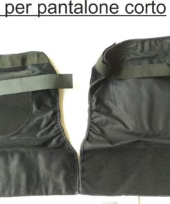 Supporto lungo in Velcro ginocchiere per pantaloni corti