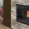 ORION 16 e 20 Kw - Idro Stufa a pellet ventilata e HTS - Frontale colore nero personalizzabile