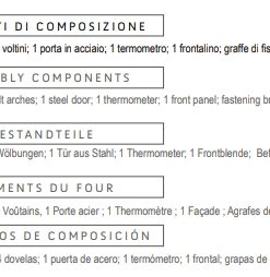 Alternative view of F5 - Forno professionale a legna per pizzerie (n° 7 pizze)