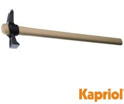 Kapriol Martello con calamita manico in legno da 50 cm. Peso gr. 400