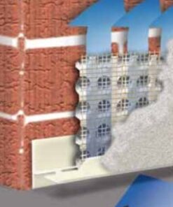 Alternative view of Profilo di Ventilazione per muri asciutti Guttabeta PT aperto e Chiuso