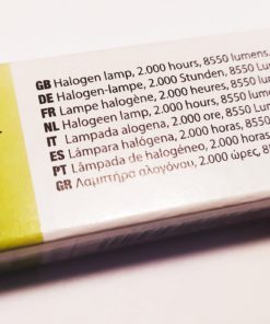 Alternative view of Lampada Alogena lineare R7s risparmio Dimmerabile - Halogen Lamp - 2000 ore - CE