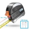Misuratore flessometro a nastro e laser - Distanziometro digitale laser 40 m