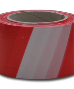 Alternative view of Nastro Segnaletico bianco/rosso in LDPE-GEKO 200 mt.