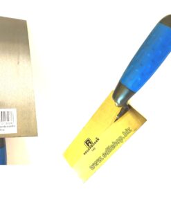 Cazzuolino Punta Quadra Acciaio 140 mm. Regenbogen