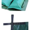 TELO COPERTURA PISCINA 210 GR VERDE/NERO CON TUBOLARI