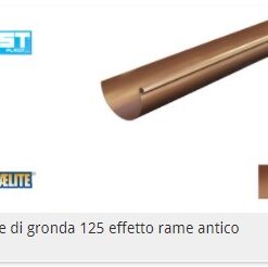 Alternative view of Canala Grondaia barra da 2 mt.