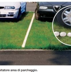 Alternative view of Grigliato erboso carrabile, parcheggi, vie, passi, piazzali