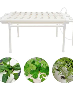 Alternative view of Coltivazione idroponica a 54 fori 6 tubi coltivazione piante idroponiche sistema di irrigazione senza terra