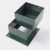 Chiusino per giardino verde RAL 6005 h 20 cm per erba