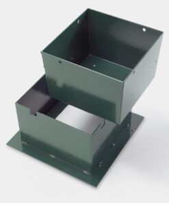 Chiusino per giardino verde RAL 6005 h 20 cm per erba