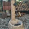 Fontana Porta Rubinetto in Micro-granito di Marmo Martellinata