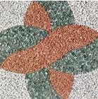 Lavati Marmette Decoro Greca in graniglia di marmo cm. 50x50