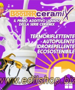 Boosterceramix Additivo Liquido Termo Riflettente per isolamento termico vernici
