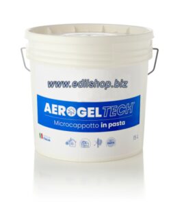 Aerogel Tech Super Isolante Ultraleggero Microcappotto in Pasta 15 Lt