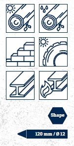 Alternative view of Pastello Gesso Forestale Lyra Profi 797 n° 12 pz