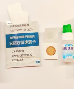 pesticidi rilevatore test card
