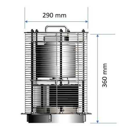 Tira Camino Comignolo Antifumo Turbo Fire in Acciaio Inox 316 - immagine 3