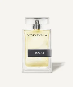 Ml profumo JUNSUI Eau de Parfum 100 flacone vetro trasparente spray argento