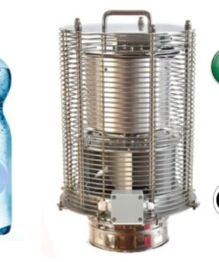 Alternative view of Tira Camino Comignolo Antifumo Turbo Fire in Acciaio Inox 316
