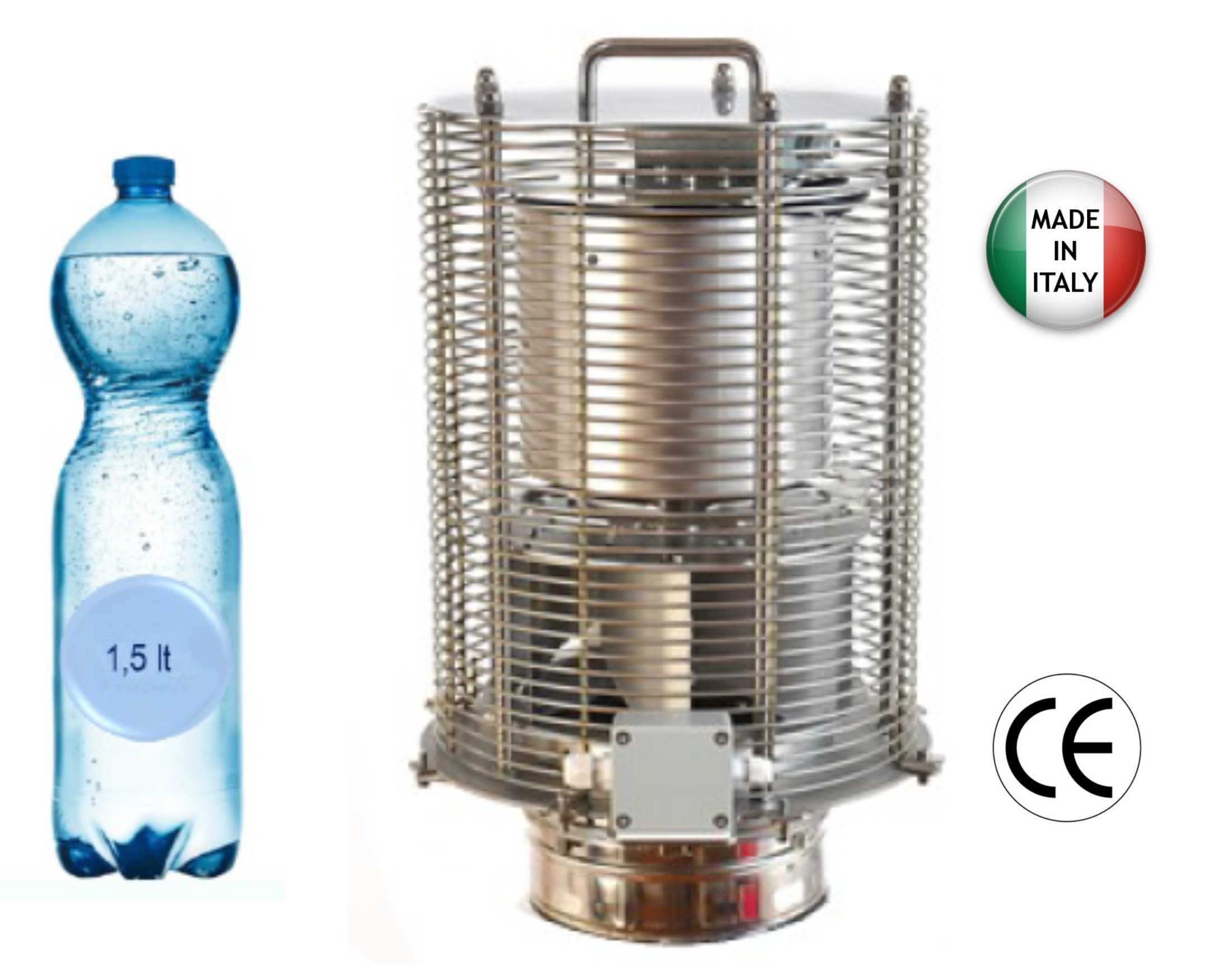 Tira Camino Comignolo Antifumo Turbo Fire in Acciaio Inox 316 - immagine 2
