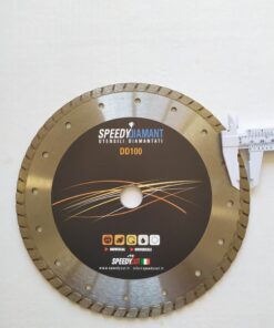 Disco professionale Diamantato Universale Corona Continua diametro 230 mm alto 15mm