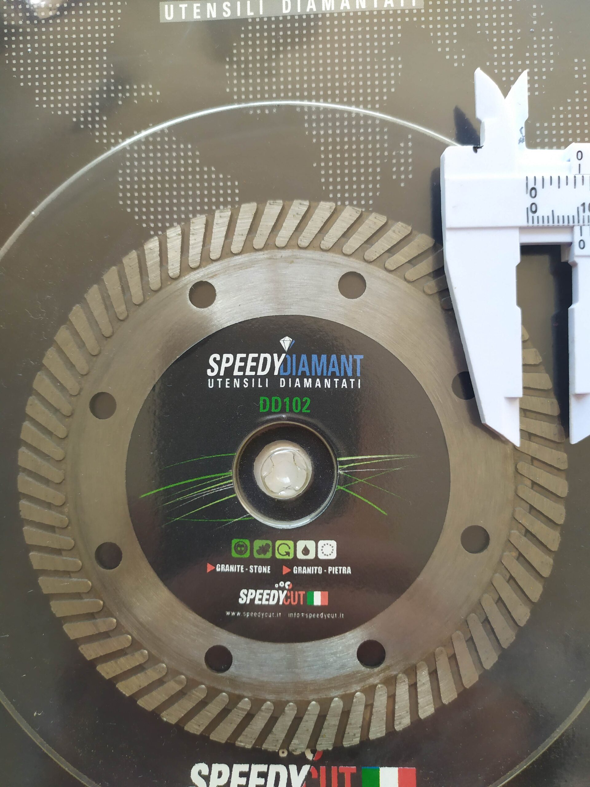 Disco Diamantato proff. CC Granito DD102 corona continua per pietre