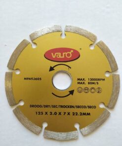 Diam DISCO DIAMANTATO Varo universale diametro 125 mm per tagli edili