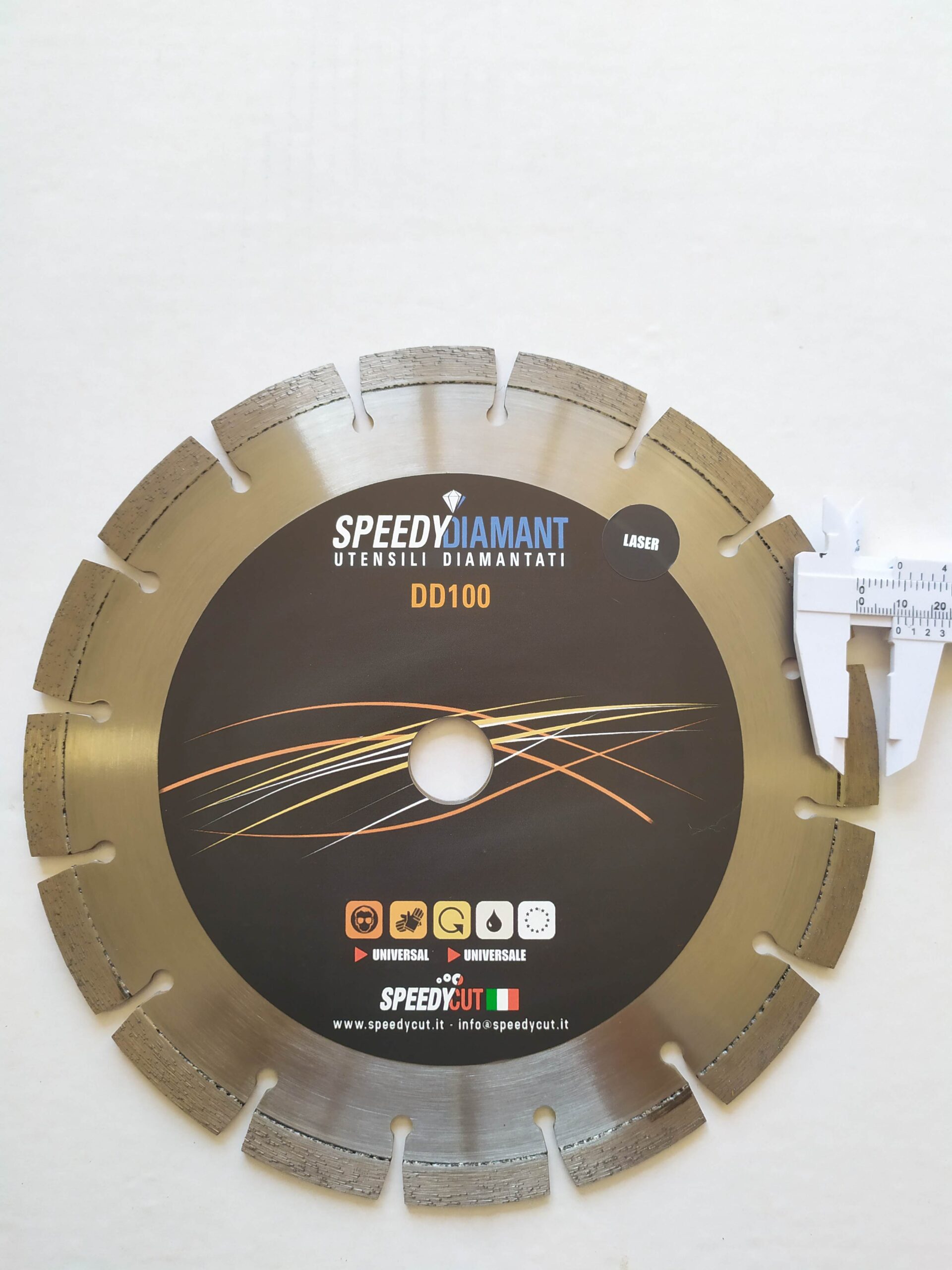 230 Disco professionale Diamantato Laser Universale per materiali edili