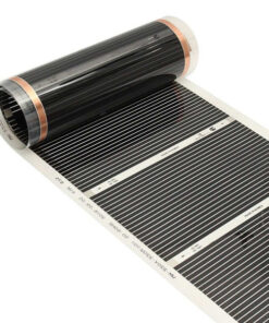 pannello radiante infrarosso film basso spessore nero per pavimenti elettrico