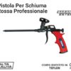 Pistola schiuma poliuretanica Teflon Professionale JIMSON con grilletto e impugnatura ergonomica
